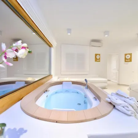 Vendégház Room In Bb - Saint John Hotel Villas Spa - Villa Amalia With Private Pool Five-Bedroom Vil Agios Ioannis Diakoftis