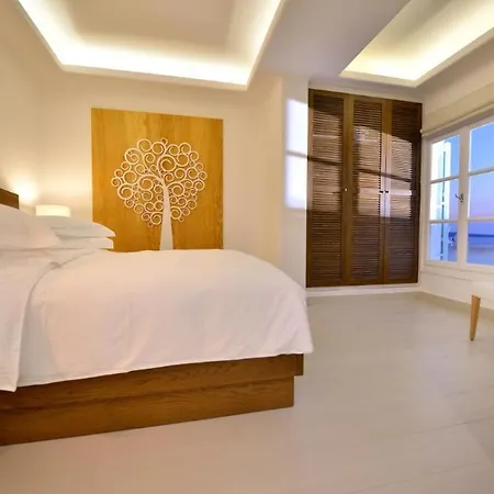 Room In Bb - Saint John Hotel Villas Spa - Villa Amalia With Private Pool Five-Bedroom Vil Pensión Agios Ioannis Diakoftis