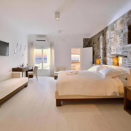 Room In Bb - Saint John Hotel Villas Spa - Villa Amalia With Private Pool Five-Bedroom Vil Pensión *