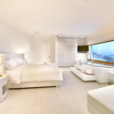 Pensión Room In Bb - Saint John Hotel Villas Spa - Villa Amalia With Private Pool Five-Bedroom Vil Agios Ioannis Diakoftis